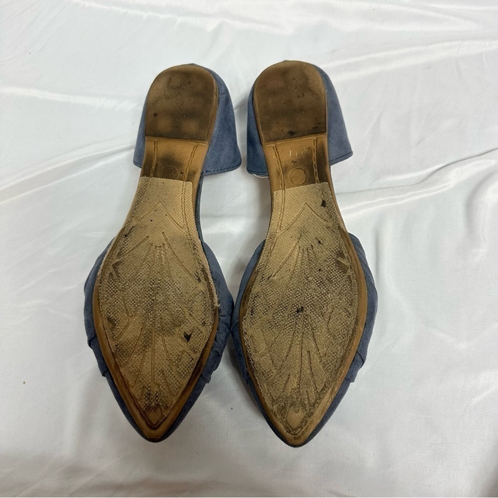 Charlotte Russe Blue Flats in Size 8 - Picture 7 of 9